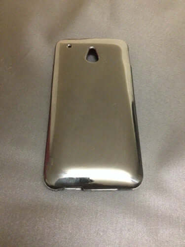 Coque Gel TPU Terrapin Noire Solide – Pour HTC One Mini (M4)
