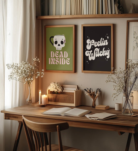 FEELIN' WITCHY BLACK PRINT