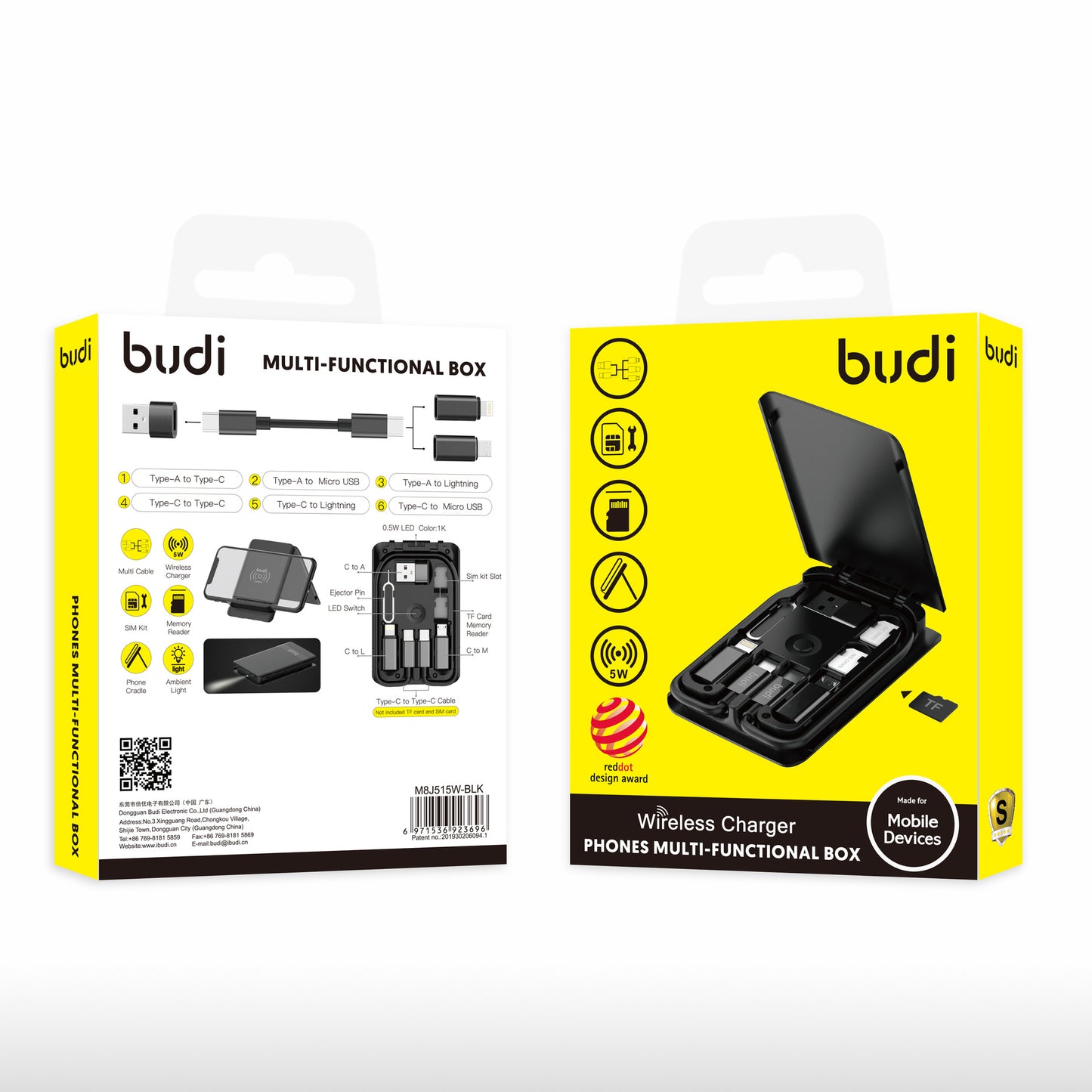 Smart USB Adapter & Cable Storage Box