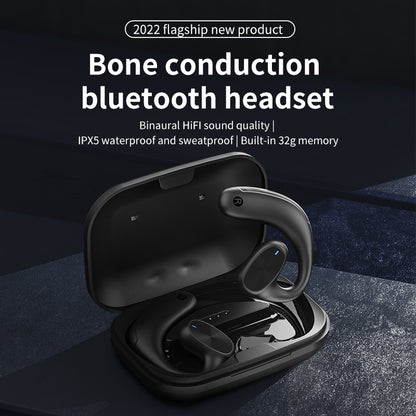 New X6 Bone Conduction Bluetooth Headset OWS Sports Bluetooth Headset