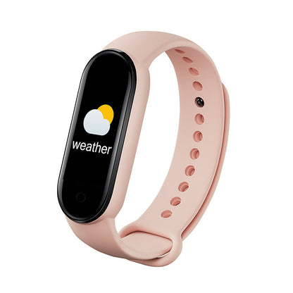 Waterproof Smart Fitness Bracelet with Heart Rate