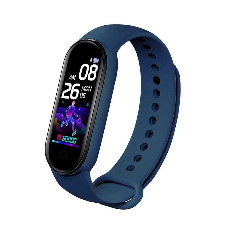 Waterproof Smart Fitness Bracelet with Heart Rate