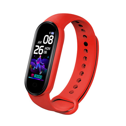 Waterproof Smart Fitness Bracelet with Heart Rate