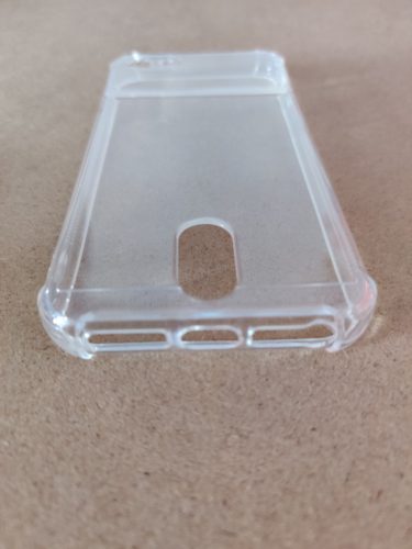 Soft TPU Clear Case With Card Slot - For iPhone 5 / 5s / SE
