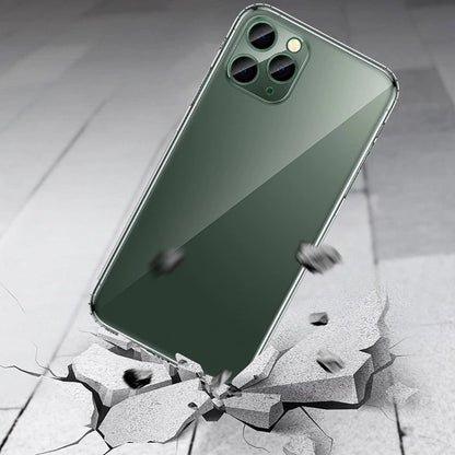 Soft TPU Clear Case with Dust Plug - For iPhone 16 Pro