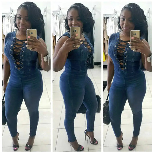 Jean skinny en denim