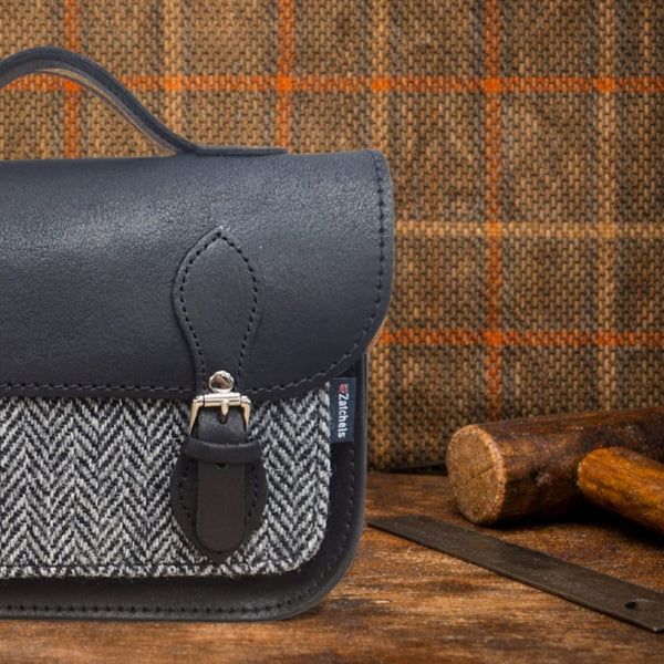 Sacoche Midi Tannery & Tweed - Noir