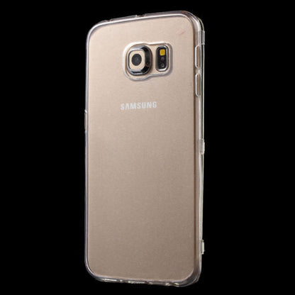 TPU Flip Wallet Clear Case - For Samsung Galaxy S6 edge